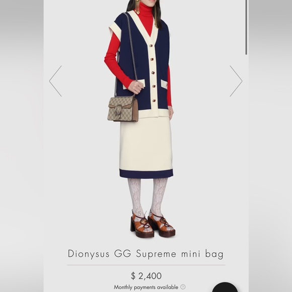 Gucci Dionysus Purse - Picture 3 of 6